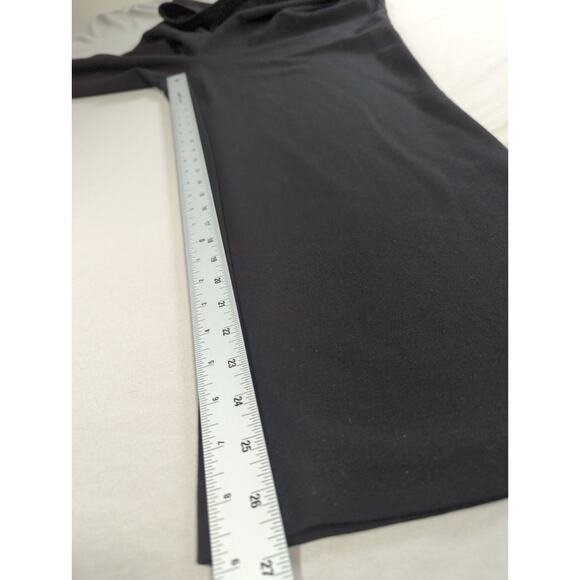 Sag Harbor Women’s Stretch Dress Pants Size 14 Petite Short Black Grey Trousers - Picture 7 of 12